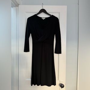 Ann Taylor LOFT black dress, size 6.